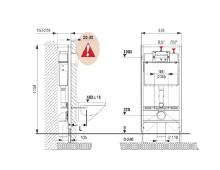 Комплект Roca Mateo 893100010 унитаз + инсталляция + клавиша + сиденье